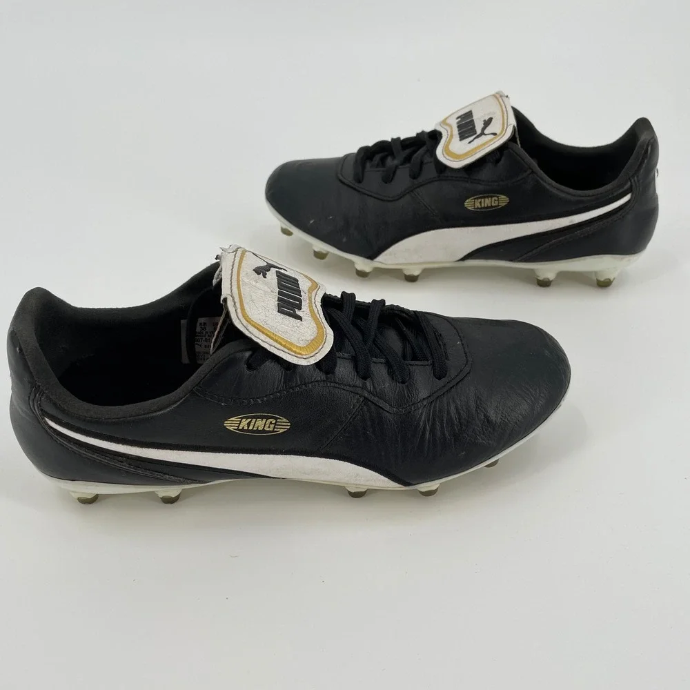 Puma black leather